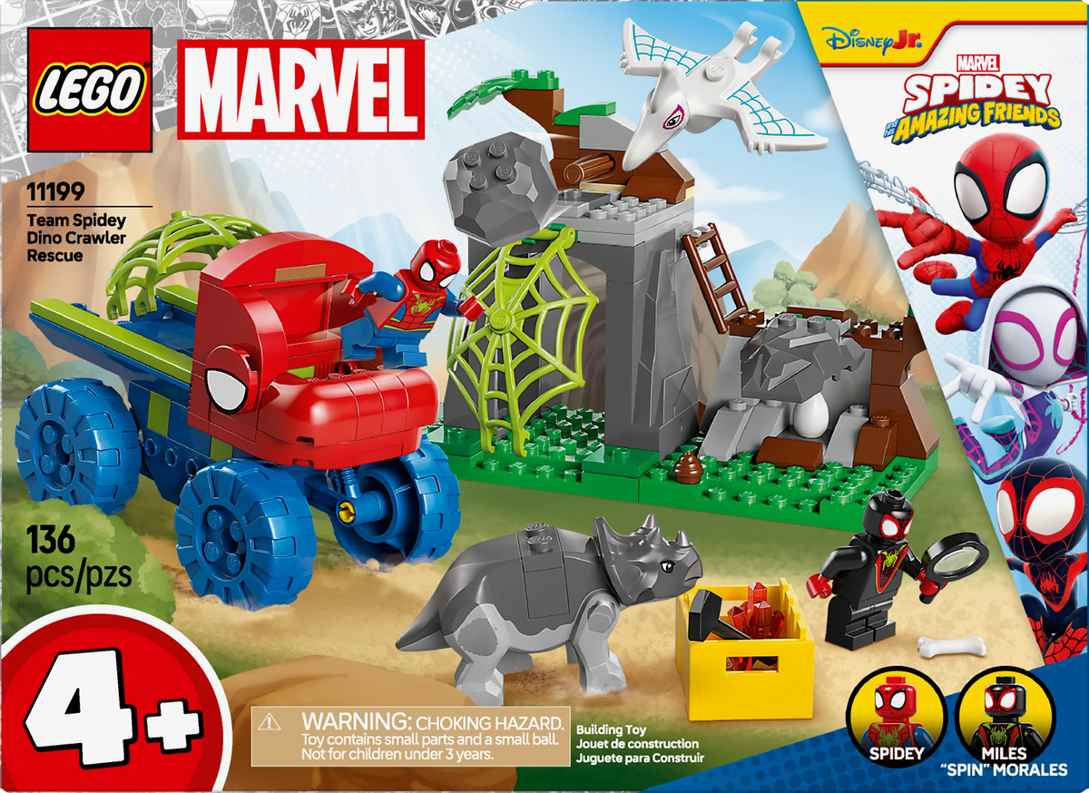 11199 Team Spidey Dino Crawler Rescue product image 2, provided for visual reference and product detail review