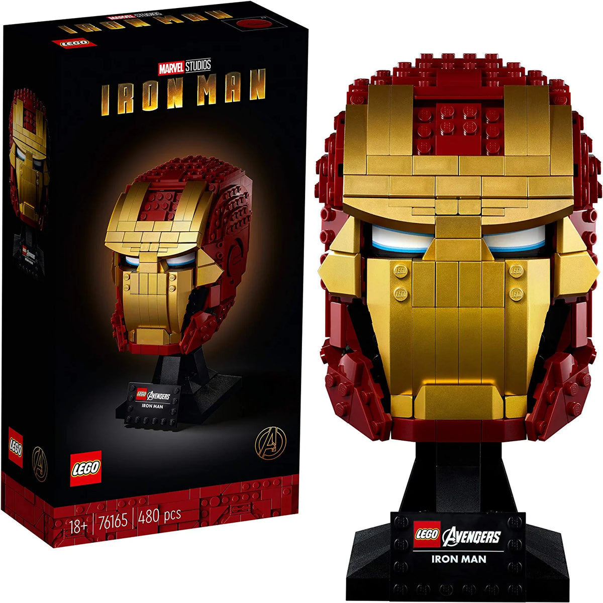 76165 Marvel Avengers Iron Man Helmet (Retired) (Certified Complete) product image 1, provided for visual reference and