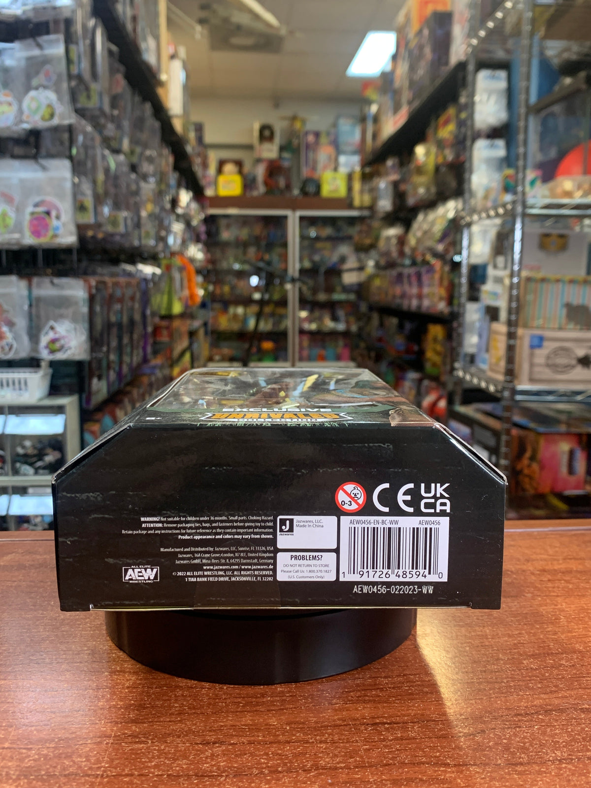Jade Cargill **CHASE 1 of 3000**(All Elite Wrestling AEW, Jazwares) **SEALED** product image 6, provided for visual