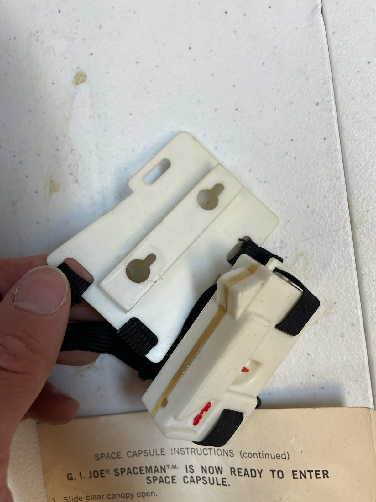Space Walk Mystery (Vintage 12” GI Joe, Hasbro) **Original** product image 35, provided for visual reference and product