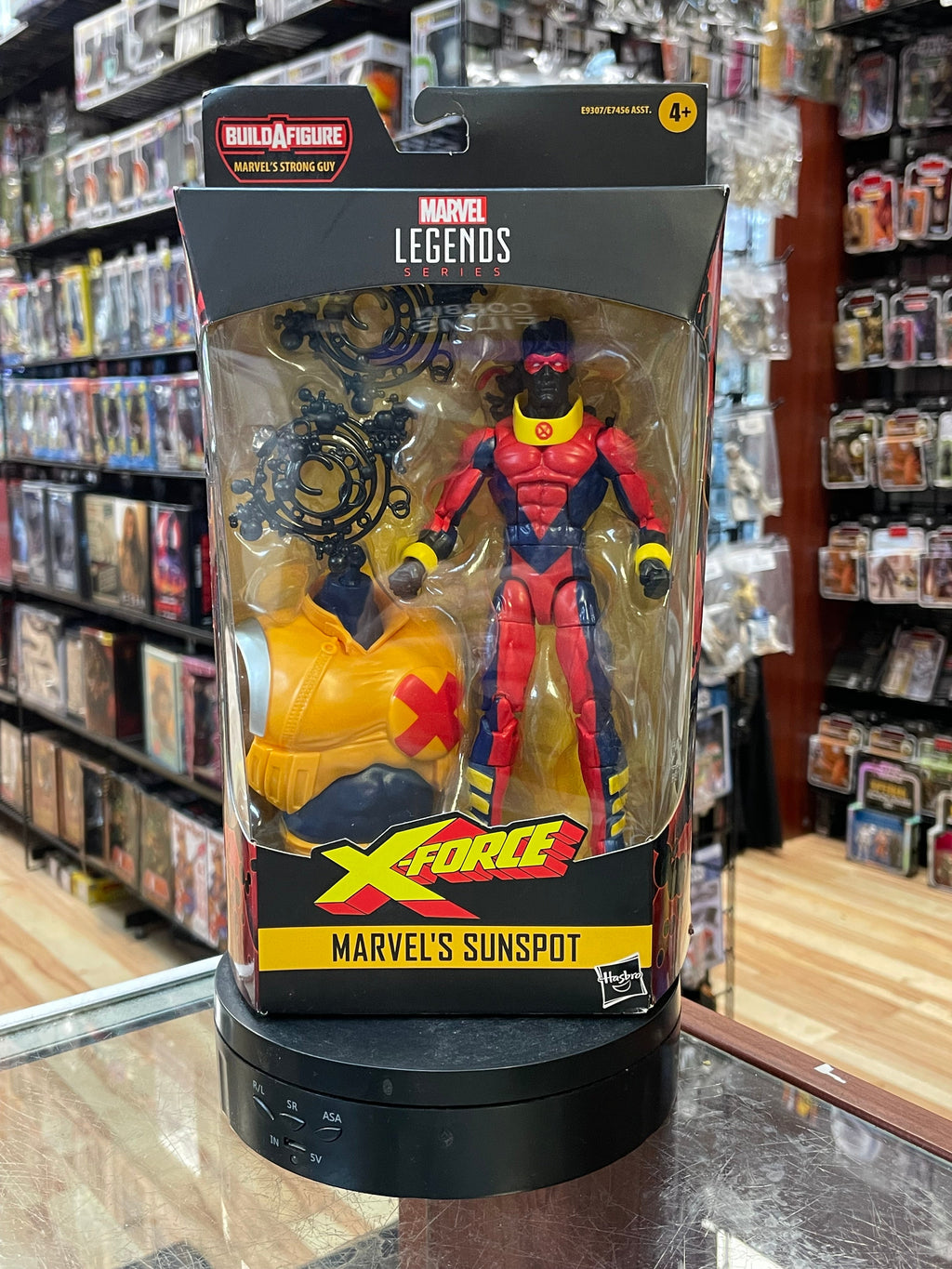 Sunspot BAF Strong Guy (Marvel Legends, Hasbro) *SEALED* product image 1, provided for visual reference and product detail