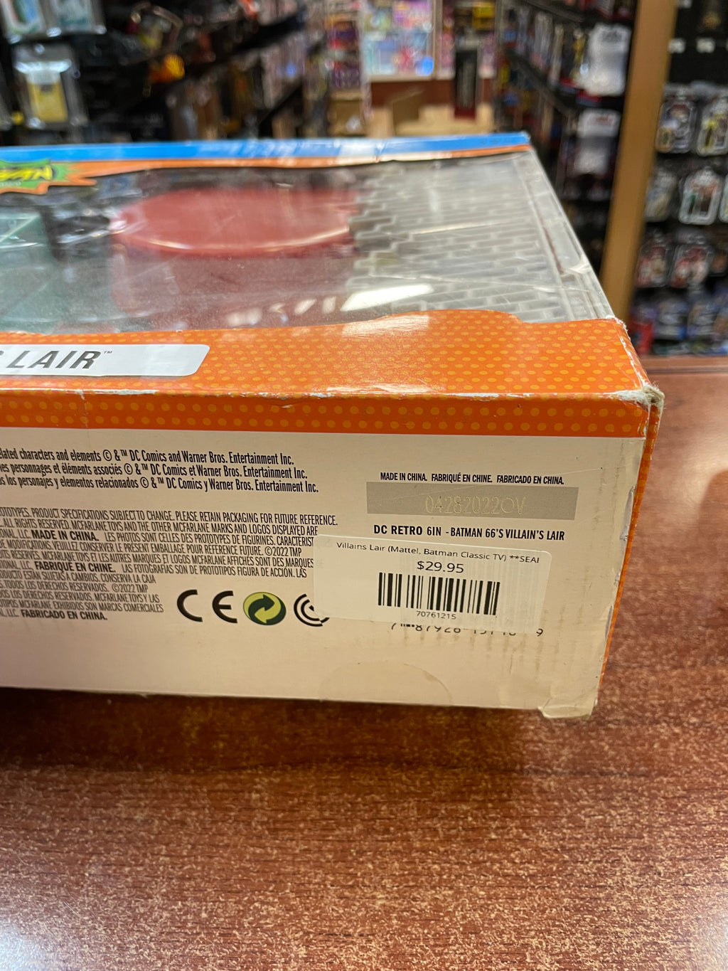 Villains Lair (Mattel, Batman Classic TV) **SEALED** product image 9, provided for visual reference and product detail review