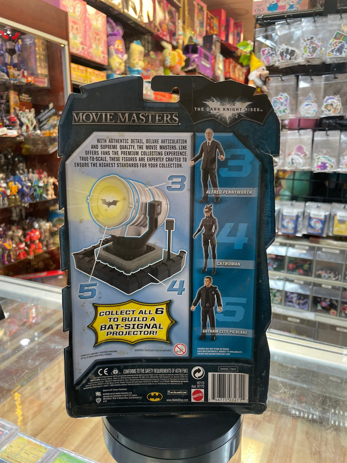 Officer Blake GCPD -Movie Masters- (DC The Dark Knight Trilogy, Mattel) SEALED product image 3, provided for visual