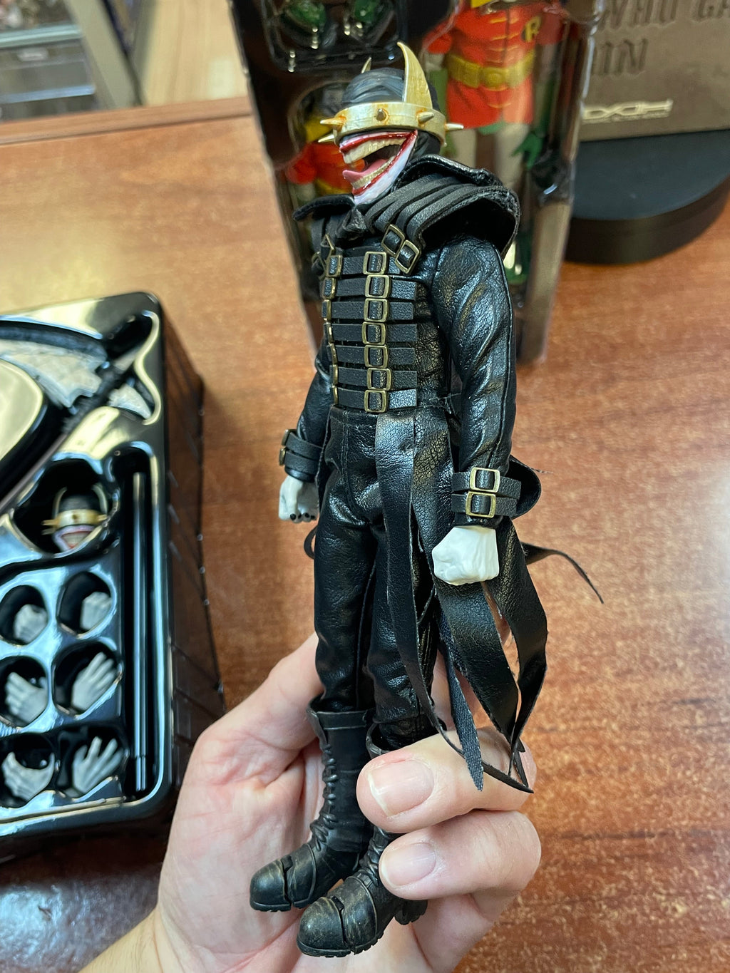 Batman Who Laughs & Robin DAH-063DX (Beast Kingdom, DC) COMPLETE product image 10, provided for visual reference and product
