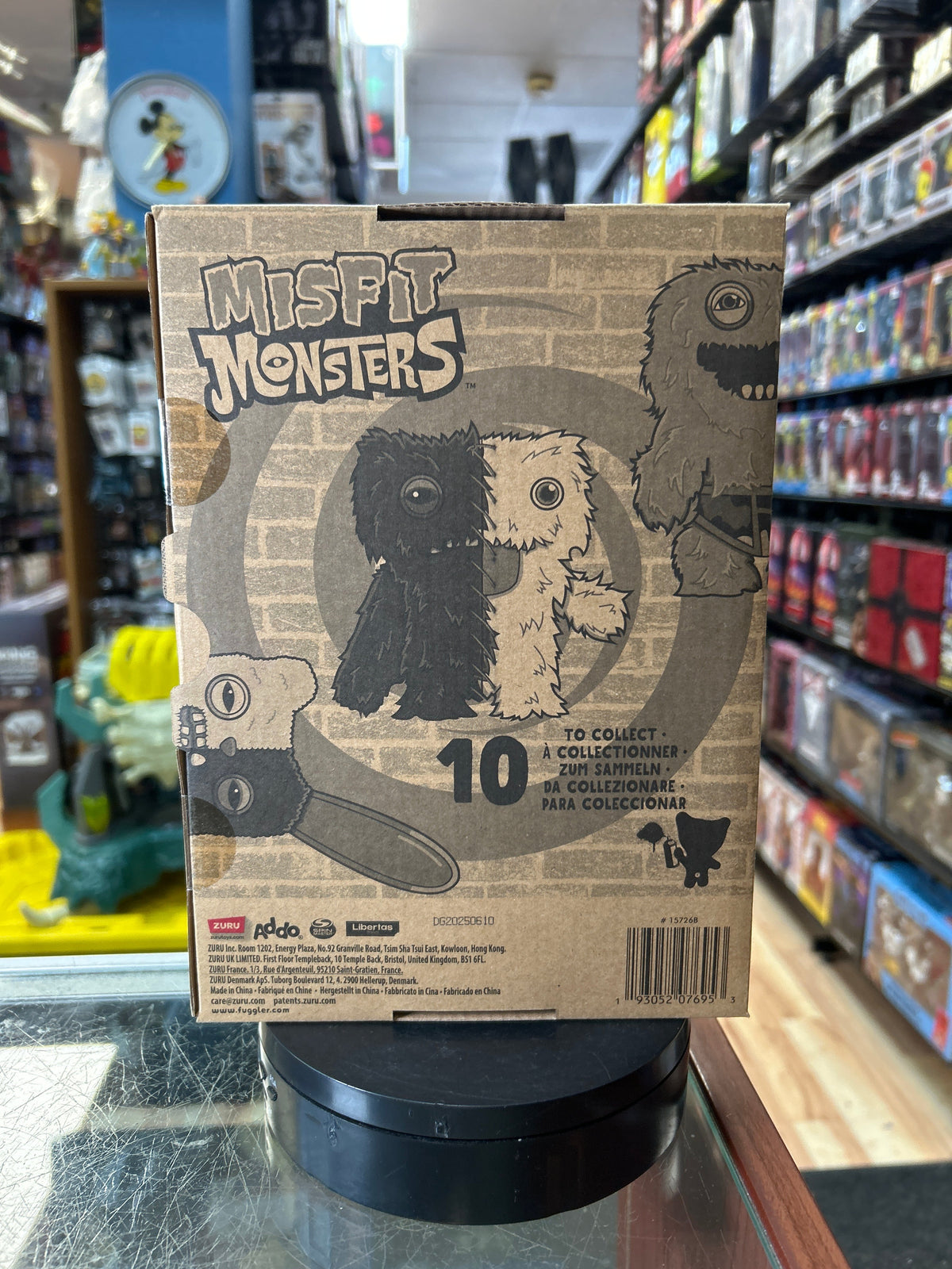 Gaptooth McGoo -Misfit Monsters- (Fuggler, Zuru Spinmaster) **NEW** product image 3, provided for visual reference and