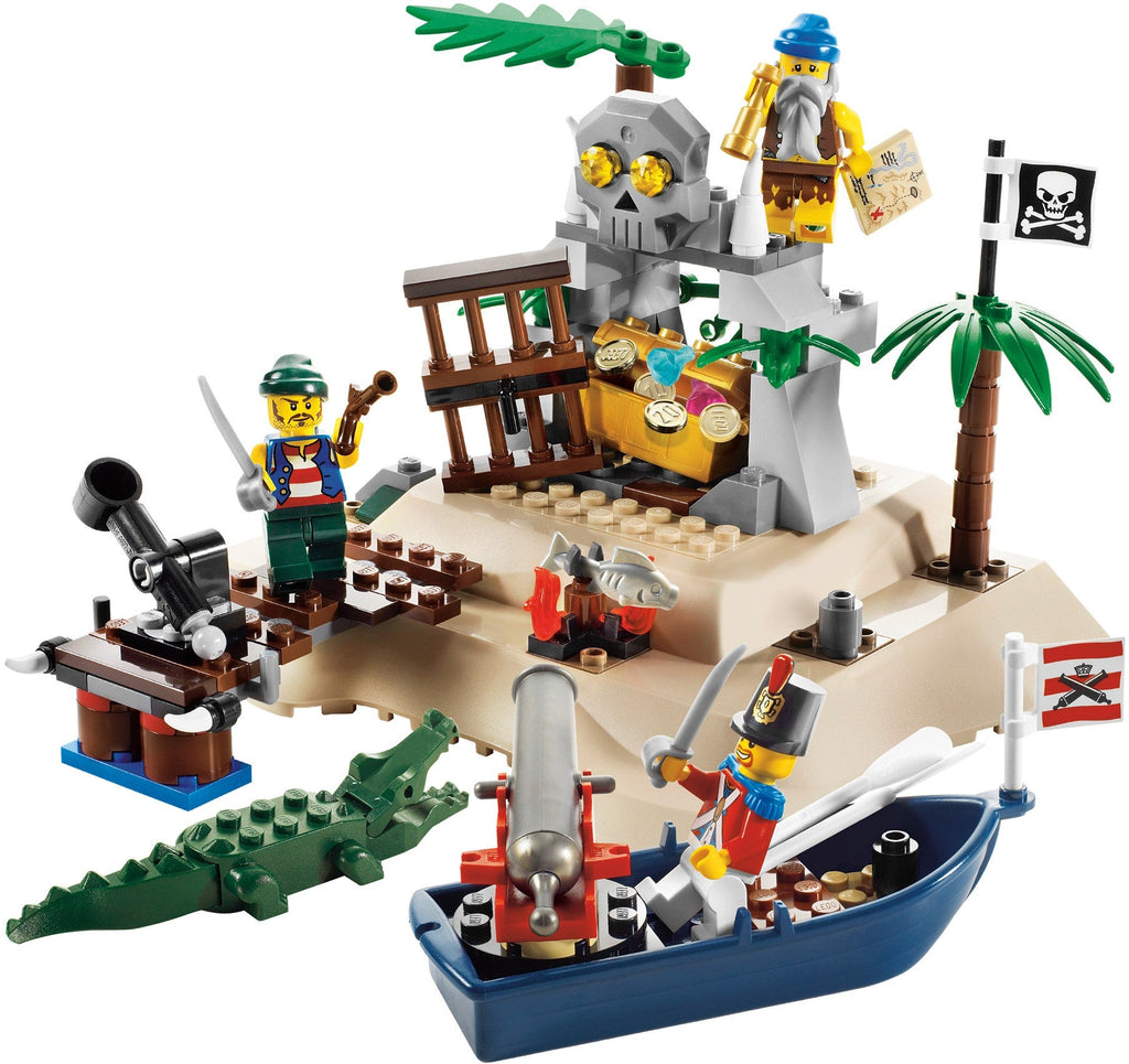 6241 LEGO Pirates: Loot Island (Retired) (New Sealed) product image 2, provided for visual reference and product detail