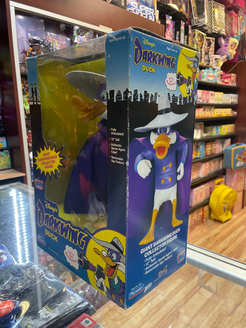 Darkwing Duck 12" (Vintage Disney, Playmates) **COMPLETE** product image 8, provided for visual reference and product detail