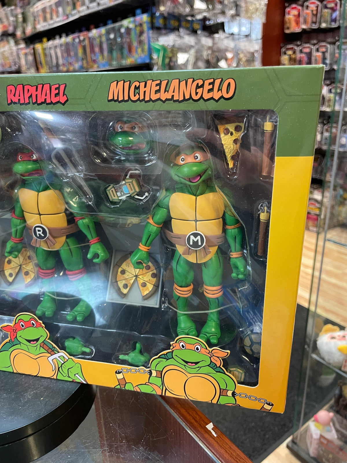 Animated Series 4 Pack (NECA, TMNT Ninja Turtles) *SEALED* product image 2, provided for visual reference and product detail