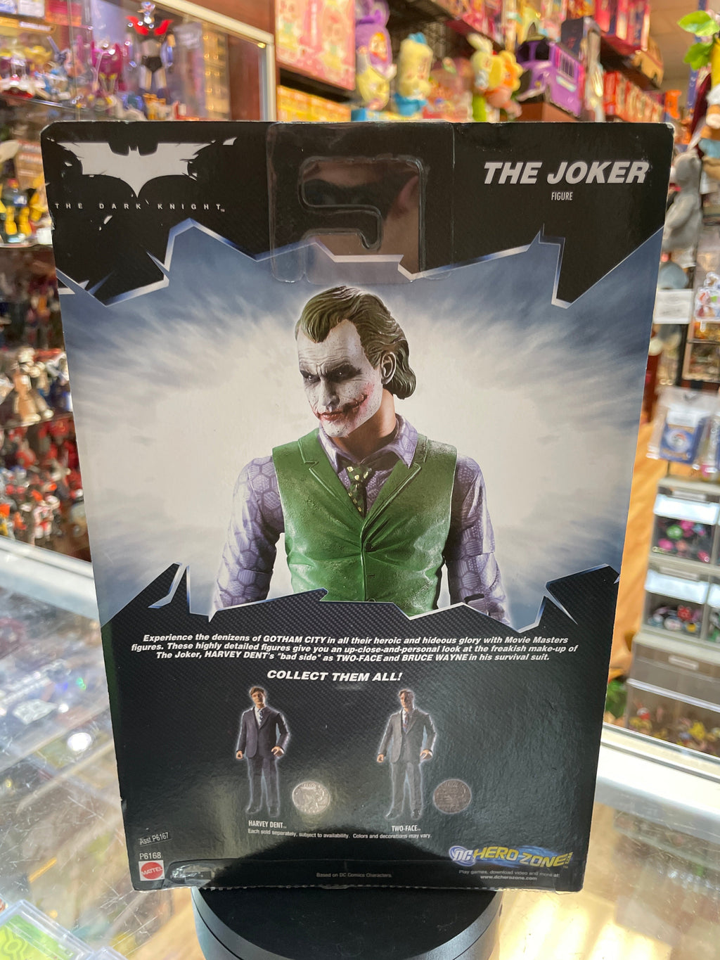 Joker W/ Missile Launcher -Movie Masters- TRU Exclusive (DC The Dark Knight Trilogy, Mattel) SEALED product image 3,