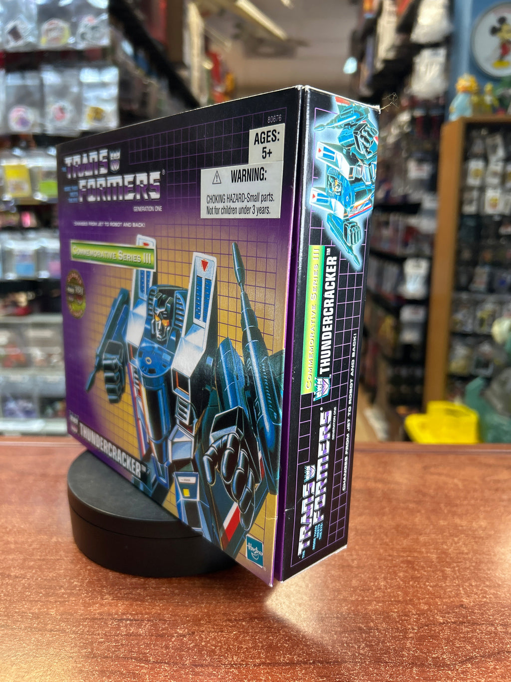 Thundercracker (Vintage Transformers Commemorative Series, Hasbro) **SEALED** product image 7, provided for visual reference