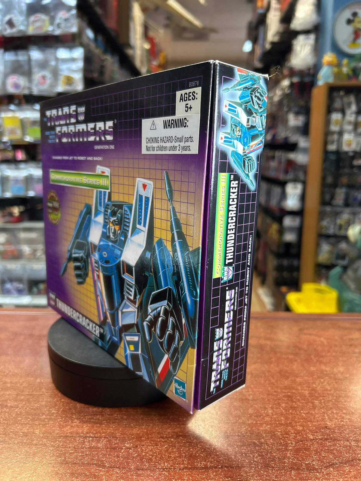 Thundercracker (Vintage Transformers Commemorative Series, Hasbro) **SEALED** product image 7, provided for visual reference