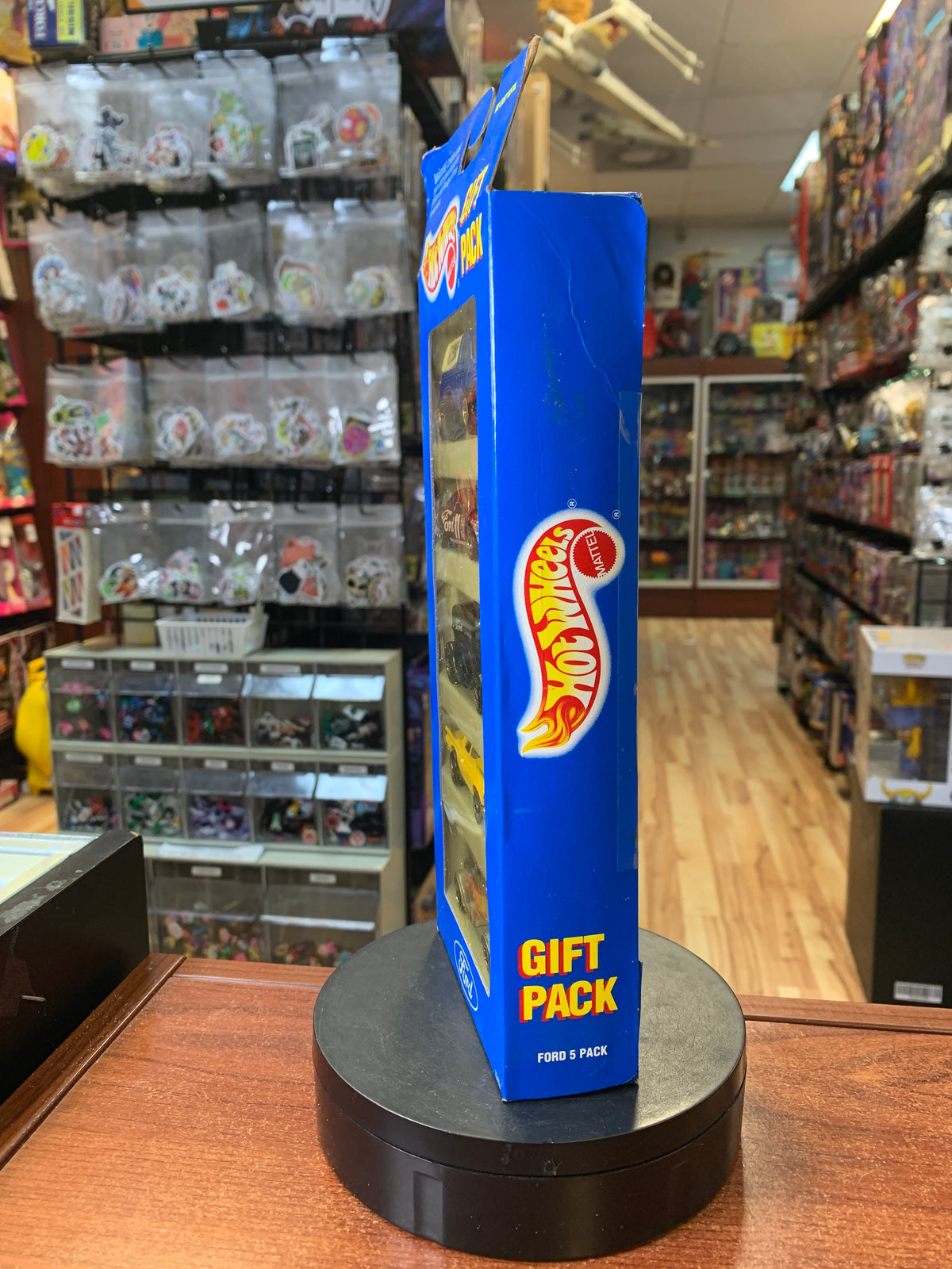 Ford Gift Pack with Flaming Hot Rod 12404 (Vintage Hot Wheels, Mattel) SEALED product image 4, provided for visual reference