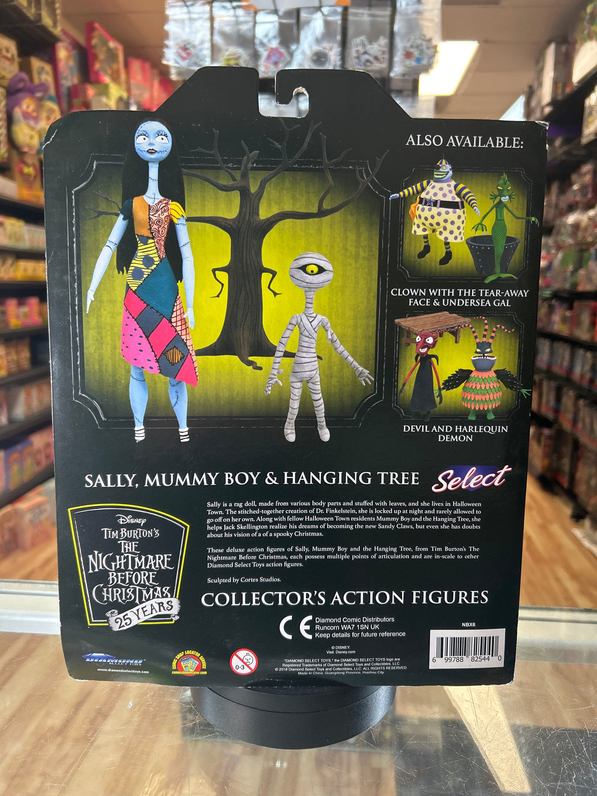 Sally, Mummy Boy, & Hanging Tree (The nightmare before Christmas, Diamond Select) product image 4, provided for visual