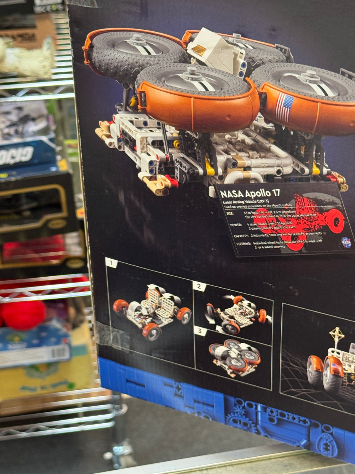 Nasa Apollo Lunar Rover 42182 (Lego, Technic) SEALED product image 11, provided for visual reference and product detail