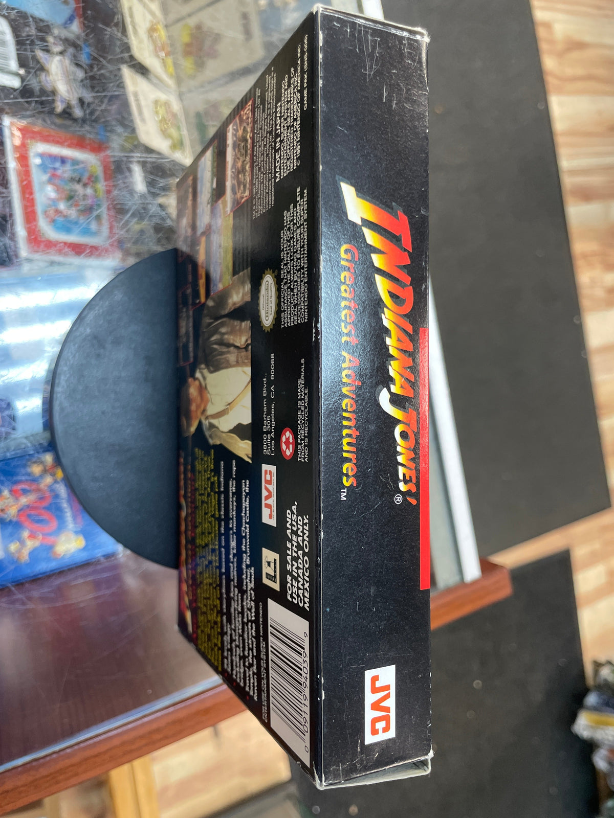 Indiana Jones Greatest Adventures with Box & Manual (SNES Super Nintendo, Vintage Video Games) LOOSE product image 5,