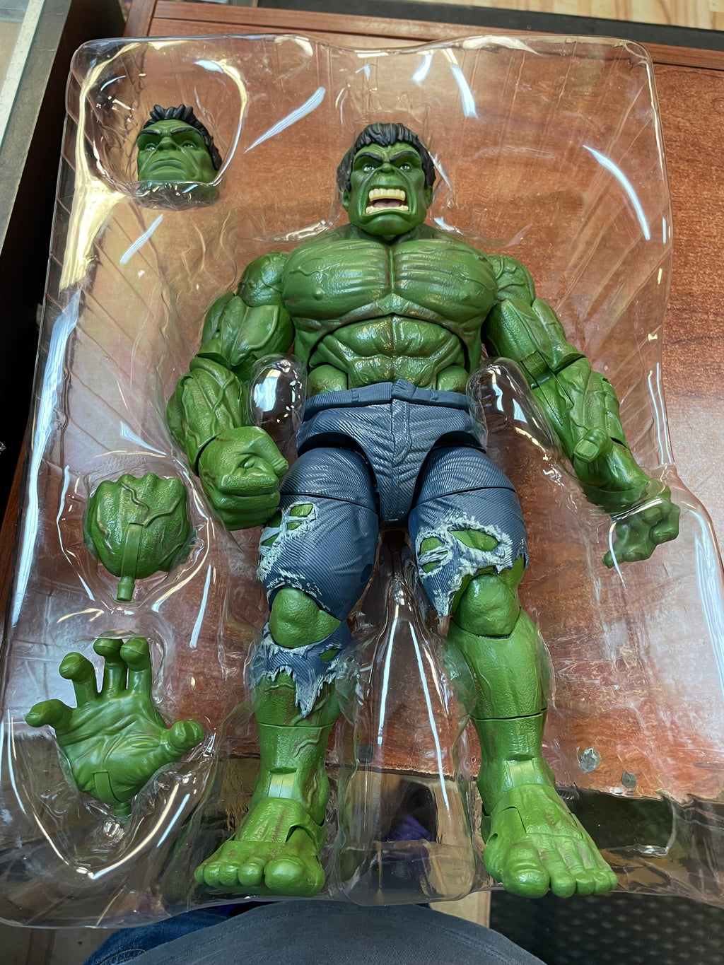 Incredible Hulk -Deluxe- (Marvel Legends, Hasbro) **COMPLETE** product image 5, provided for visual reference and product
