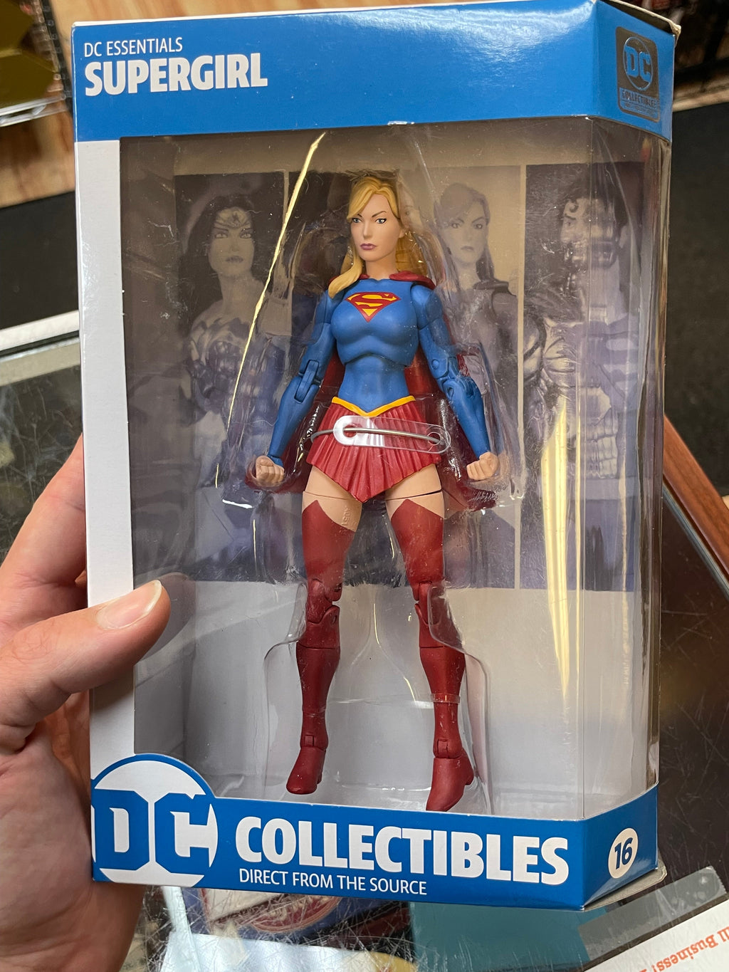 Supergirl (DC Essentials, DC Collectibles) SEALED product image 4, provided for visual reference and product detail review