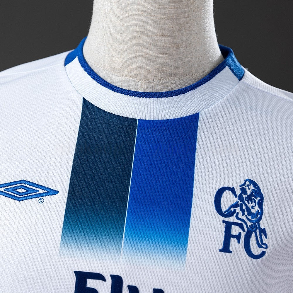 Chelsea Jersey 2003/05 Away Retro Football Kit Long Sleeves product image 7