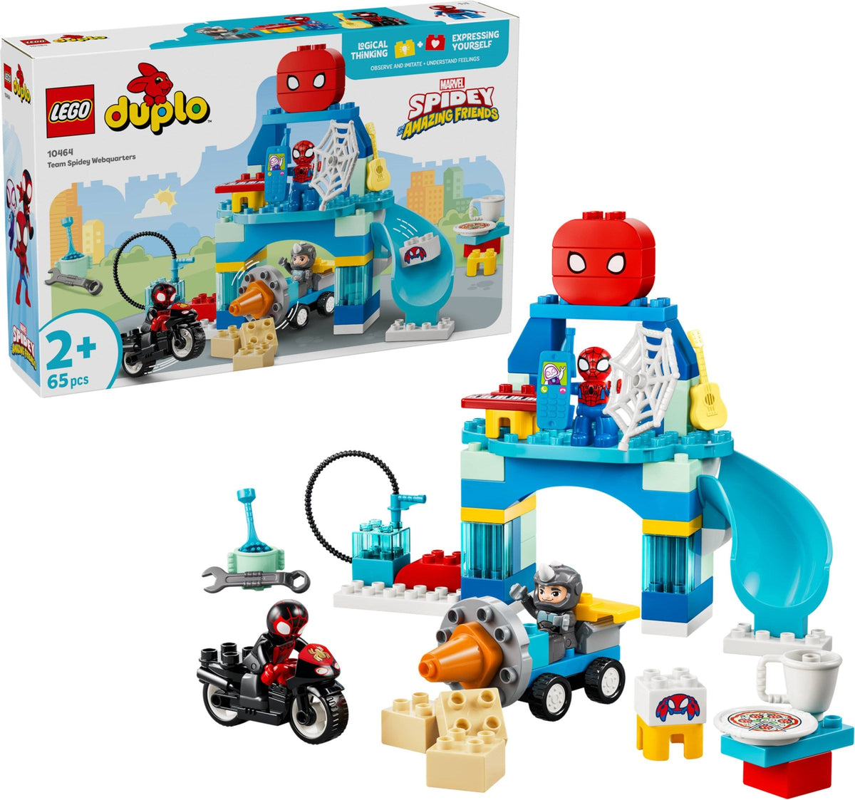10464 Team Spidey Webquarters product image 1, provided for visual reference and product detail review