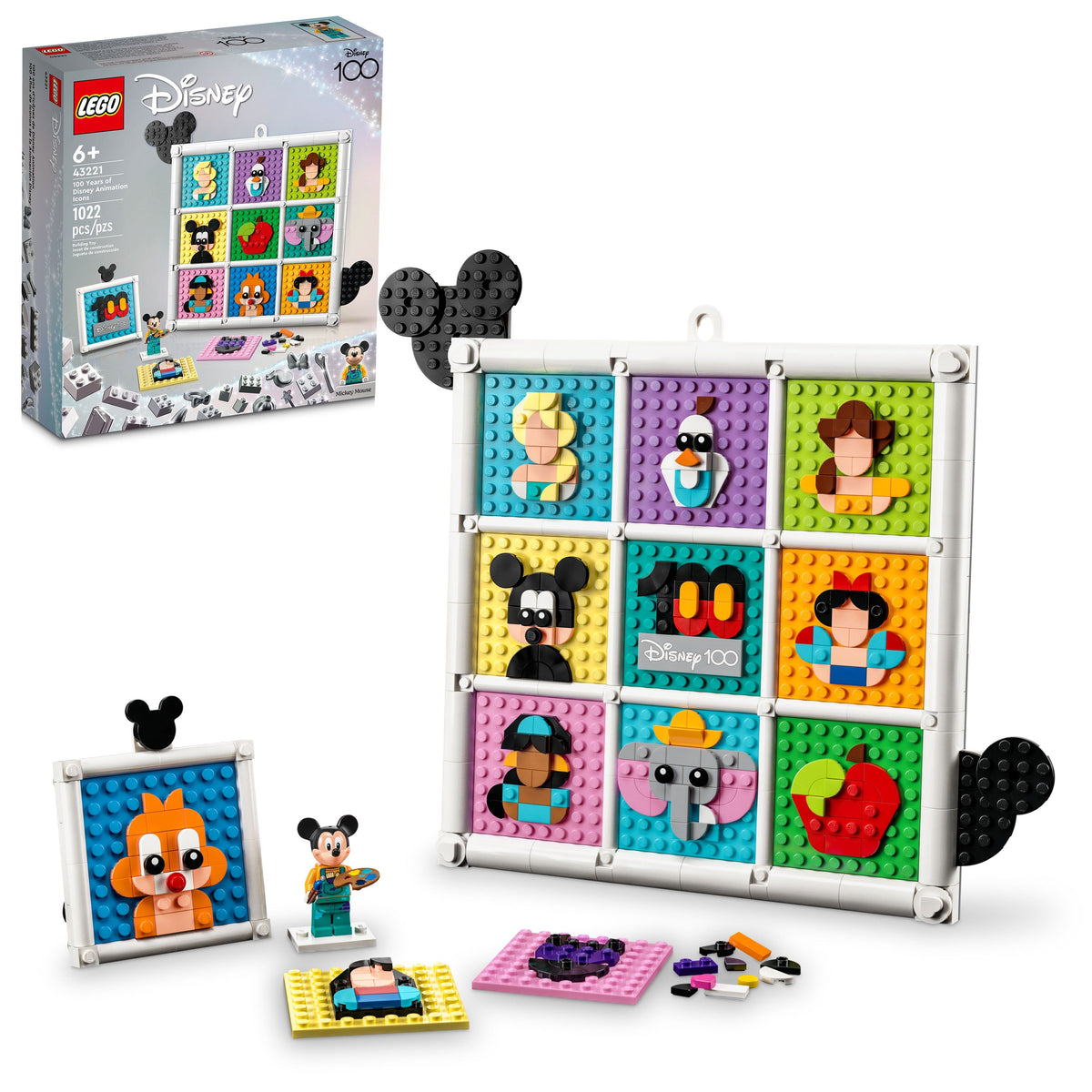 43221 100 Years of Disney Animation Icons product image 1, provided for visual reference and product detail review