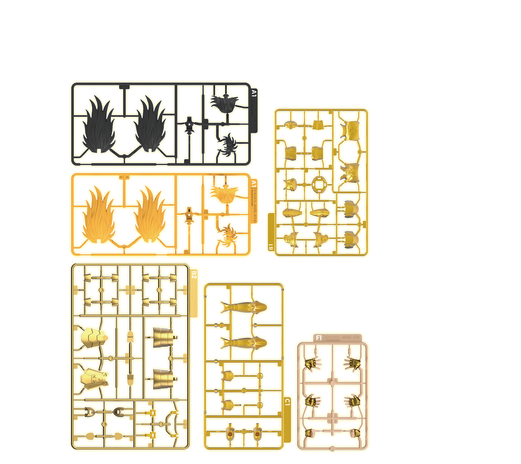 Gemini Saga Champion Class (Saint Seiya , Blokees) SEALED product image 2, provided for visual reference and product detail