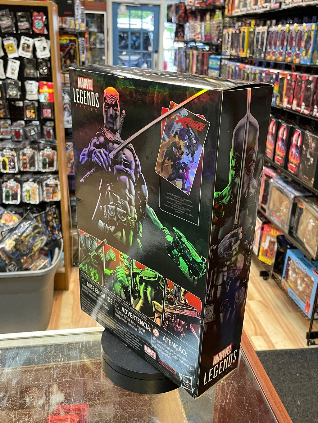 X-Force Deadpool -Deluxe- (Marvel Legends, Hasbro) **SEALED** product image 3, provided for visual reference and product