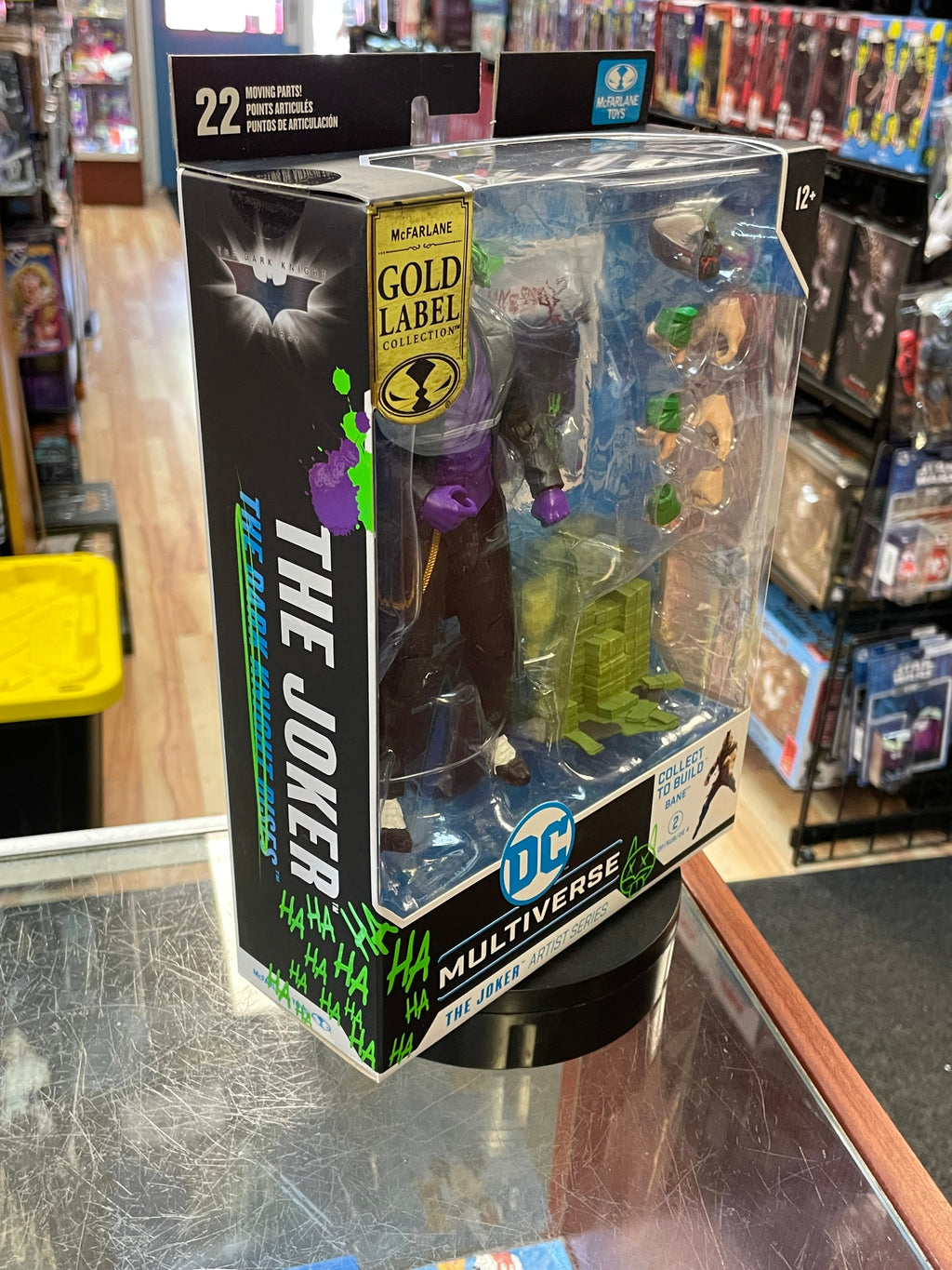 The Joker Artist Series (DC Multiverse McFarlane Toys, Batman TDKR) SEALED product image 4, provided for visual reference