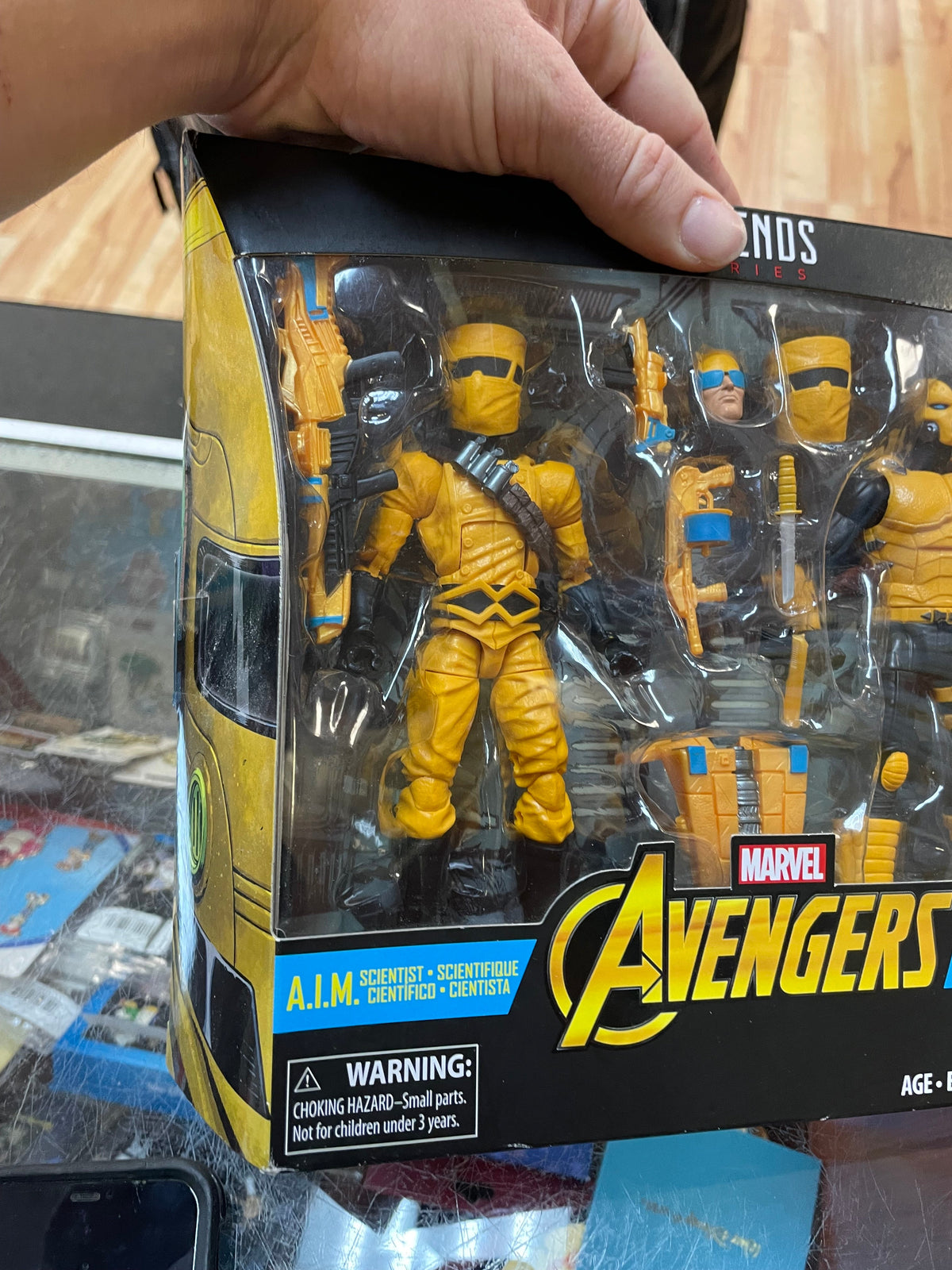 AIM Scientist & AIM Trooper (Marvel Legends, Hasbro) *SEALED* product image 4, provided for visual reference and product