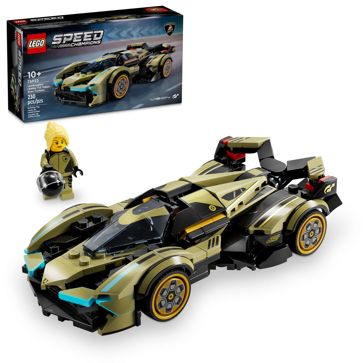 76923 LEGO Lamborghini Lambo V12 Vision GT Super Car product image 2, provided for visual reference and product detail review