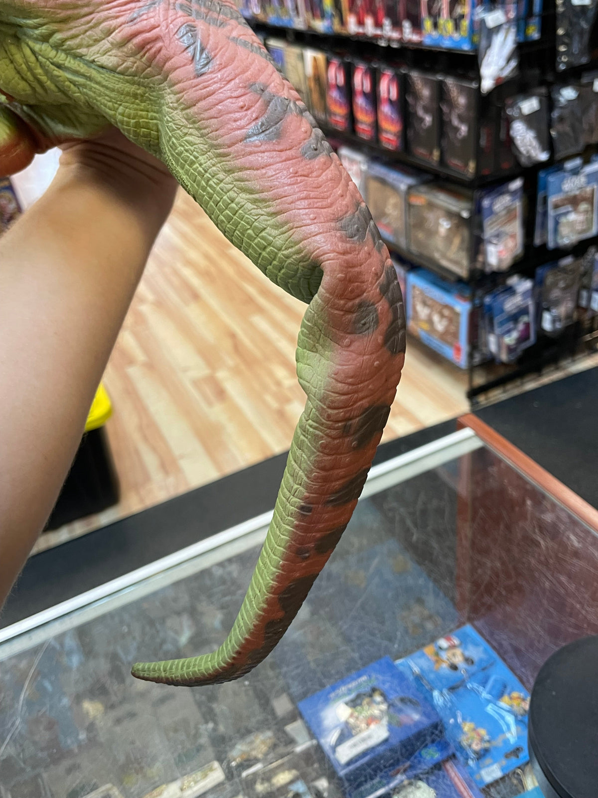 Red Tyrannosaurus Rex JP09 (Vintage Jurassic Park, Kenner) **Untested** product image 11, provided for visual reference and