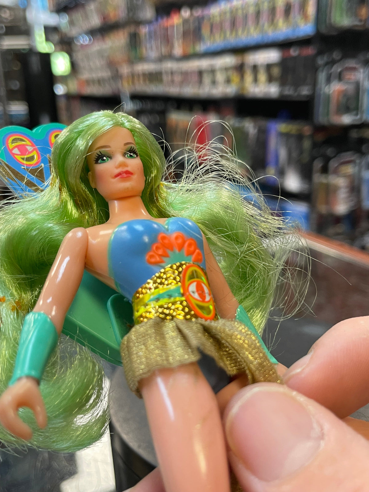 PeekAblue with Wings (Vintage She-Ra, Mattel) Loose product image 8, provided for visual reference and product detail review