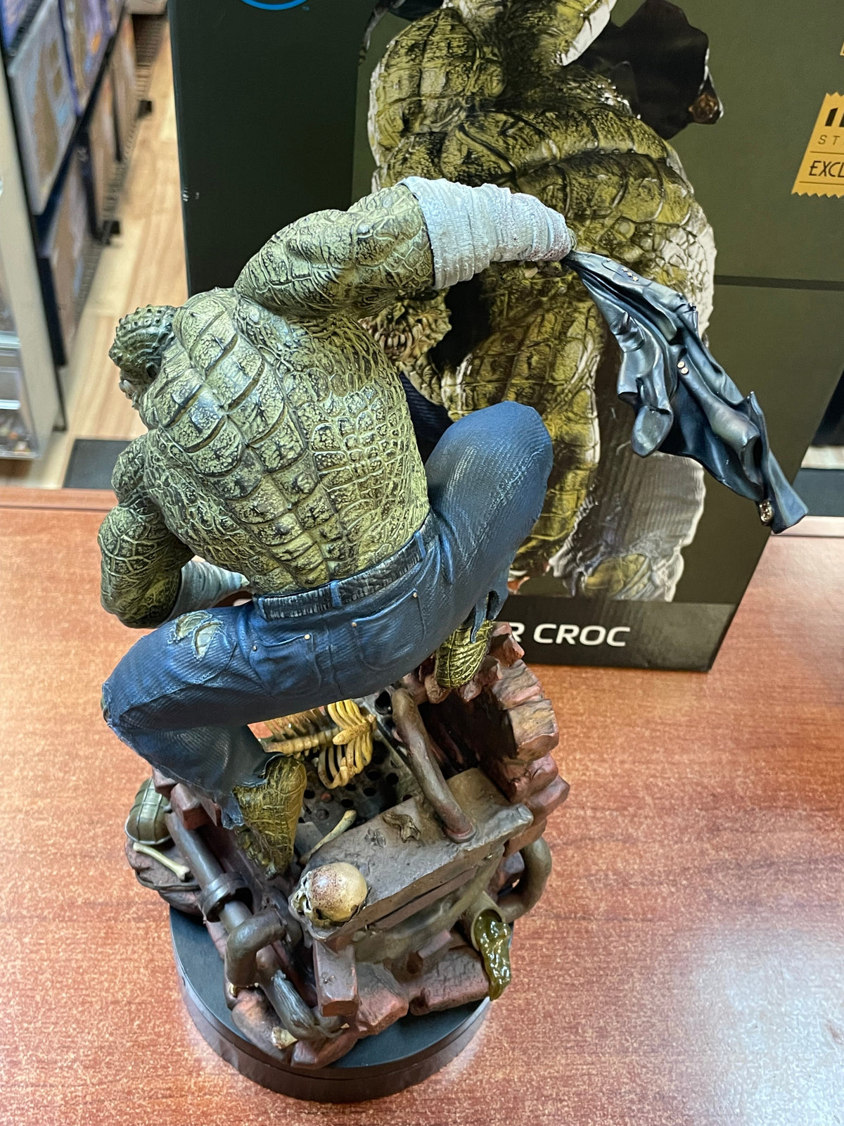 Killer Croc BDS Art Scale 1/10 (DC Comics, Iron Studios) COMPLETE product image 18, provided for visual reference and