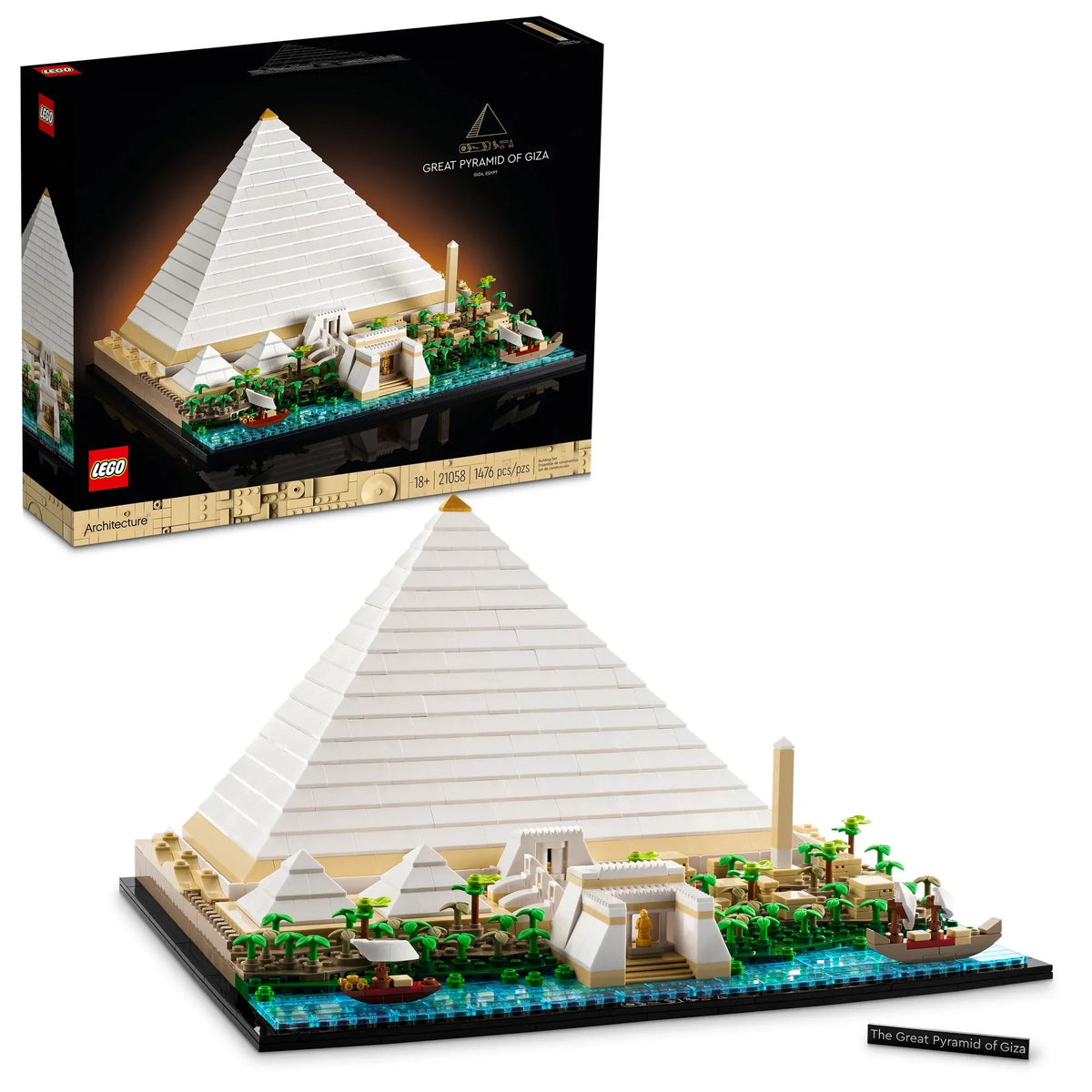 21058 Great Pyramid of Giza (Certified Complete) product image 1, provided for visual reference and product detail review