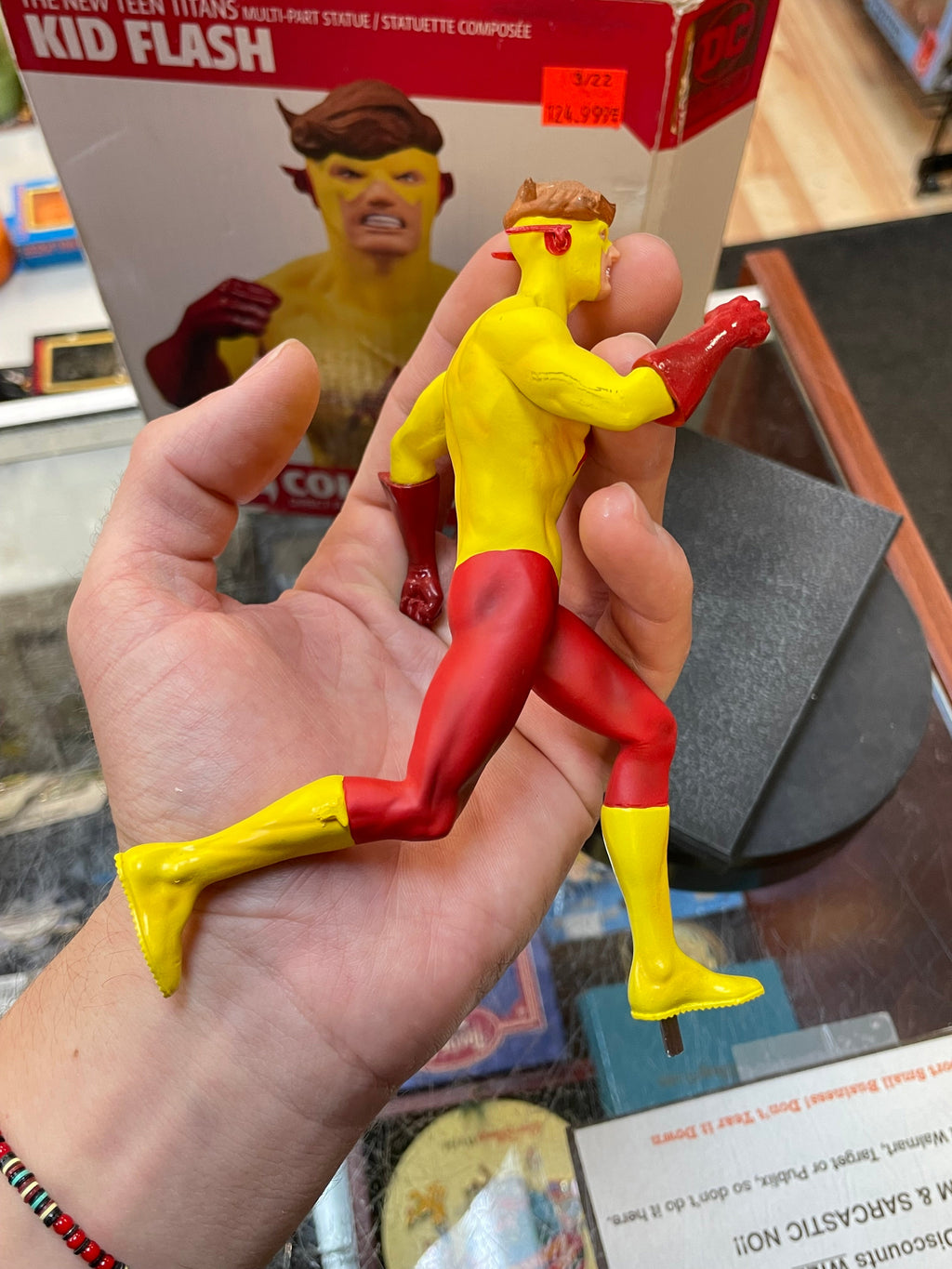 Kid Flash 6” Statue (DC Collectibles, DC Direct, The New Teen Titans) COMPLETE product image 5, provided for visual