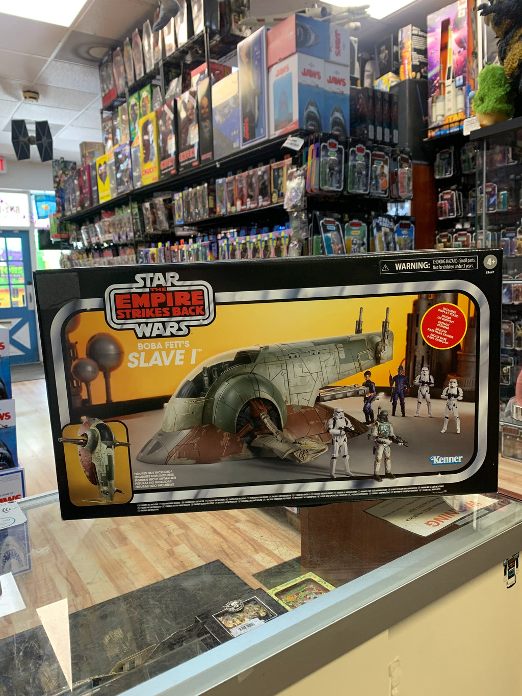 Boba Fett Slave One (Star Wars Vintage Collection, Hasbro) SEALED product image 5, provided for visual reference and product
