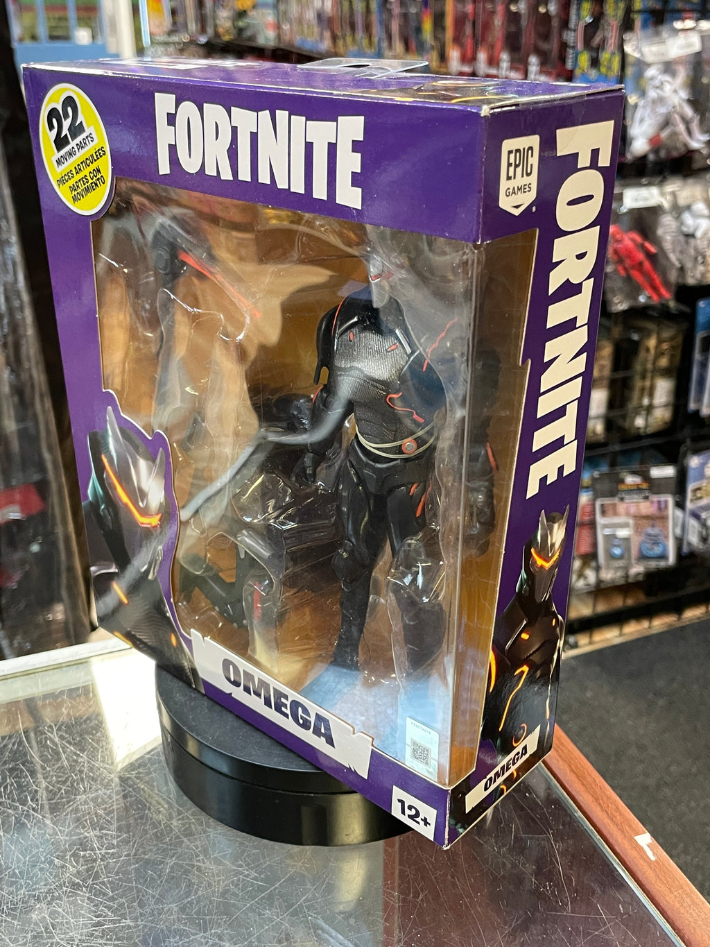Omega (Fortnite, McFarlane) **SEALED** product image 4, provided for visual reference and product detail review