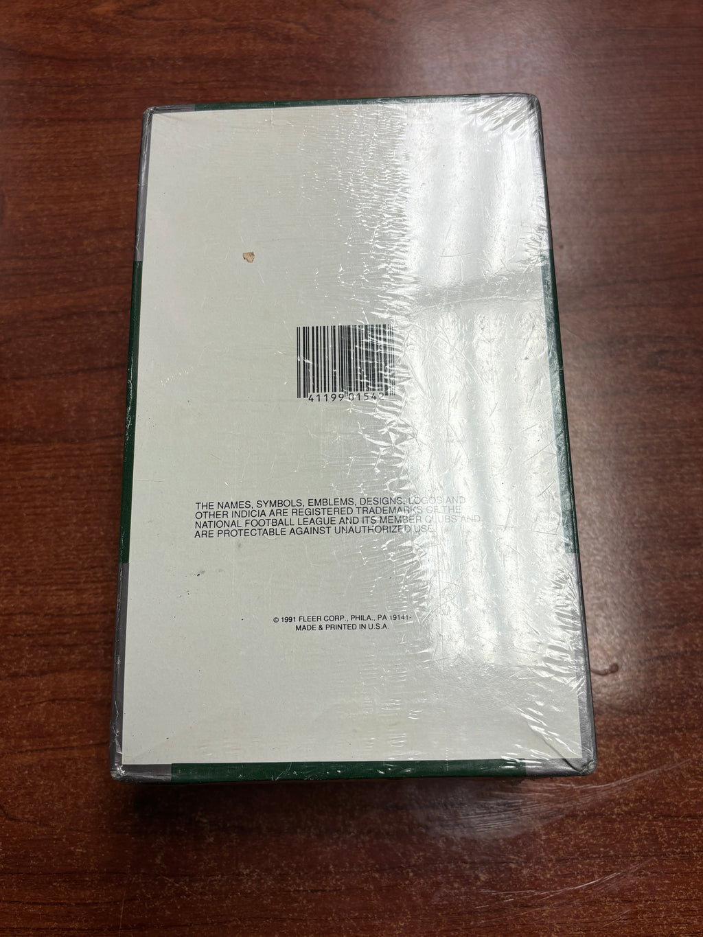 1991 Ultra Football Collector Cards (Vintage NFL, Fleer) Sealed product image 6, provided for visual reference and product
