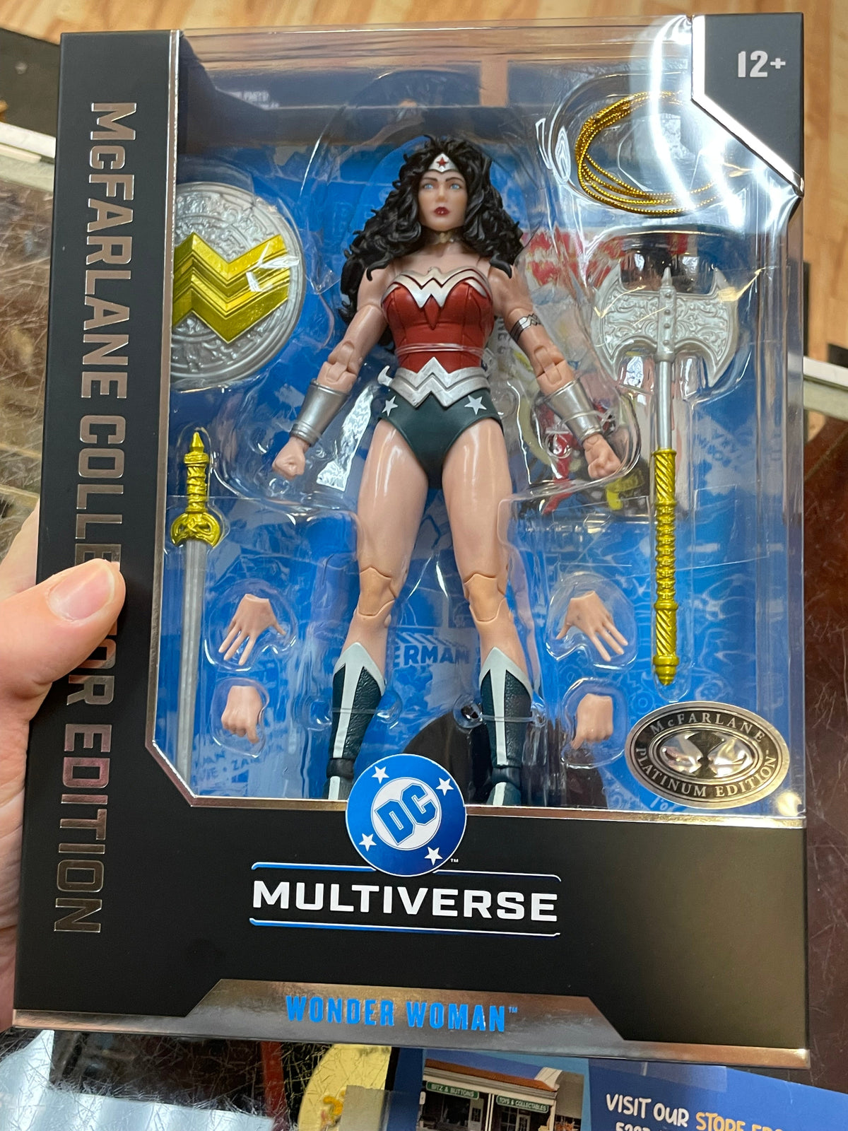 Wonder Woman Collector Edition (DC Multiverse, McFarlane) *CHASE* product image 3, provided for visual reference and product