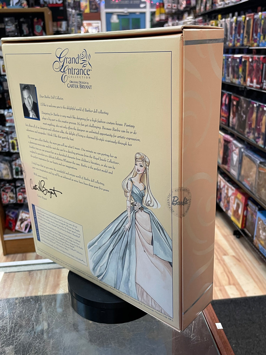 Grand Entrance Doll Carter Bryant #28533 (Barbie, Mattel) **SEALED** product image 5, provided for visual reference and