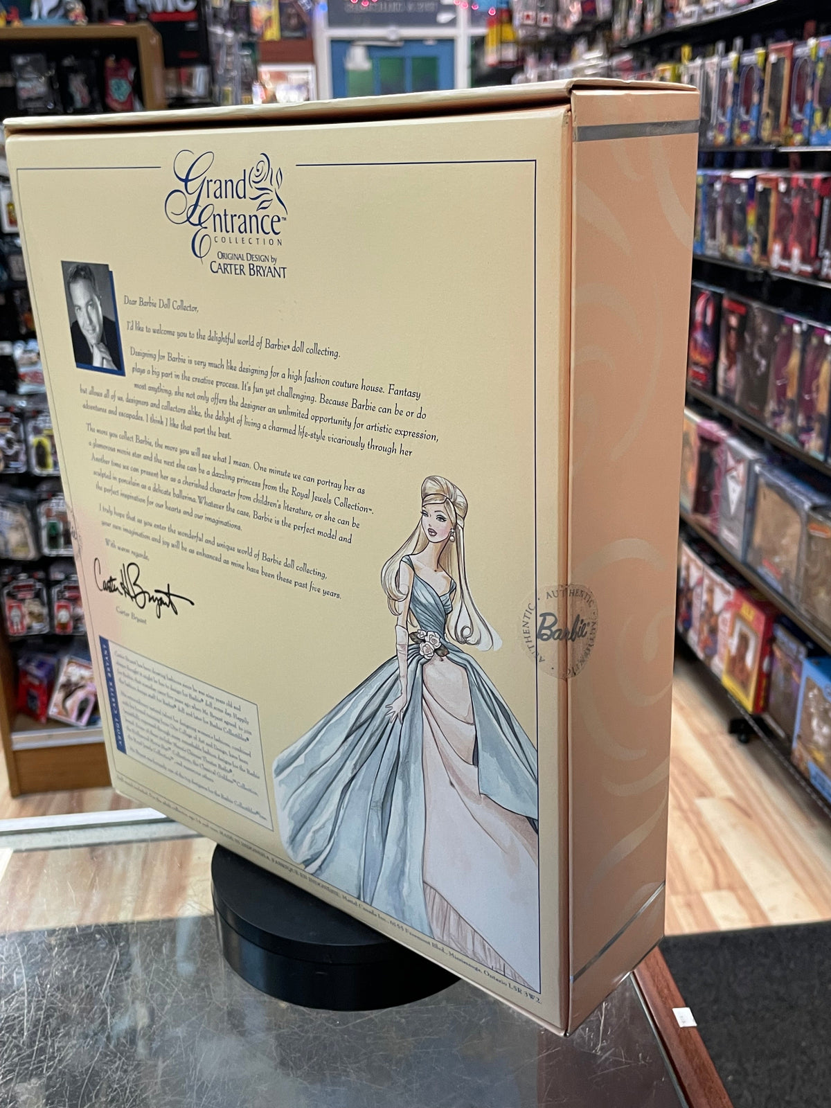 Grand Entrance Doll Carter Bryant #28533 (Barbie, Mattel) **SEALED** product image 5, provided for visual reference and