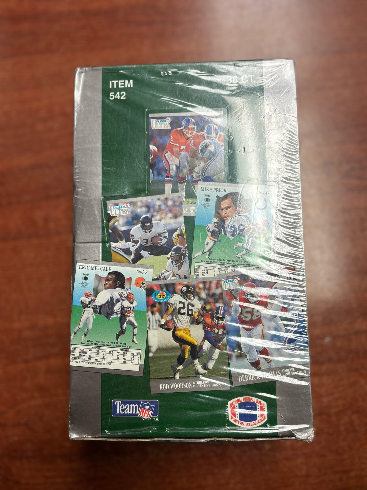 1991 Ultra Football Collector Cards (Vintage NFL, Fleer) Sealed product image 1, provided for visual reference and product