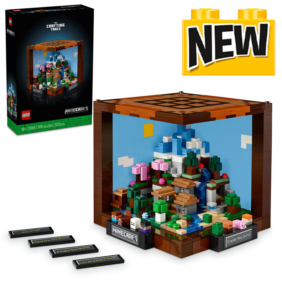 21265 LEGO Minecraft: The Crafting Table product image 1, provided for visual reference and product detail review