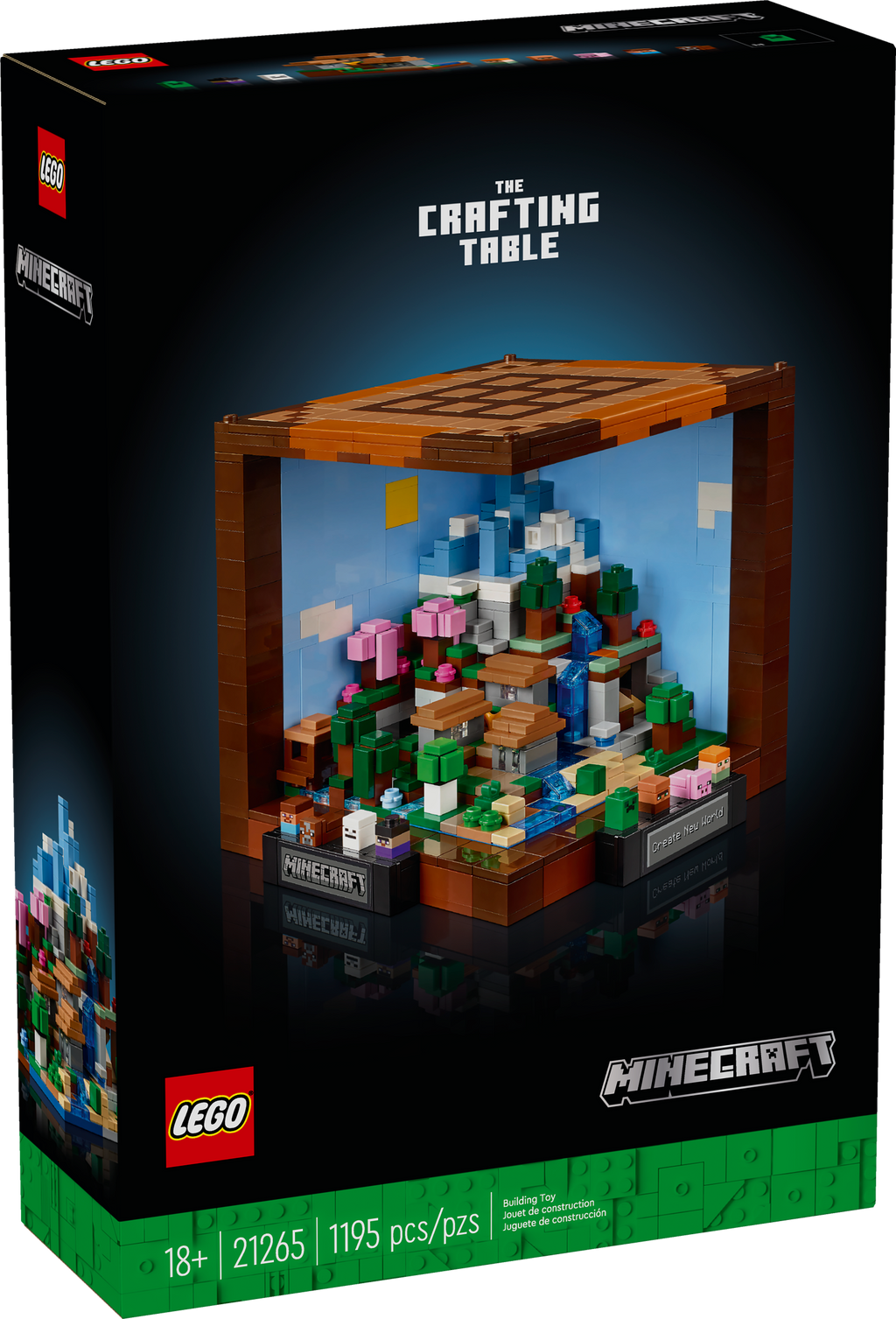 21265 LEGO Minecraft: The Crafting Table product image 3, provided for visual reference and product detail review