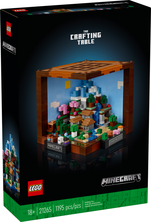 21265 LEGO Minecraft: The Crafting Table product image 3, provided for visual reference and product detail review