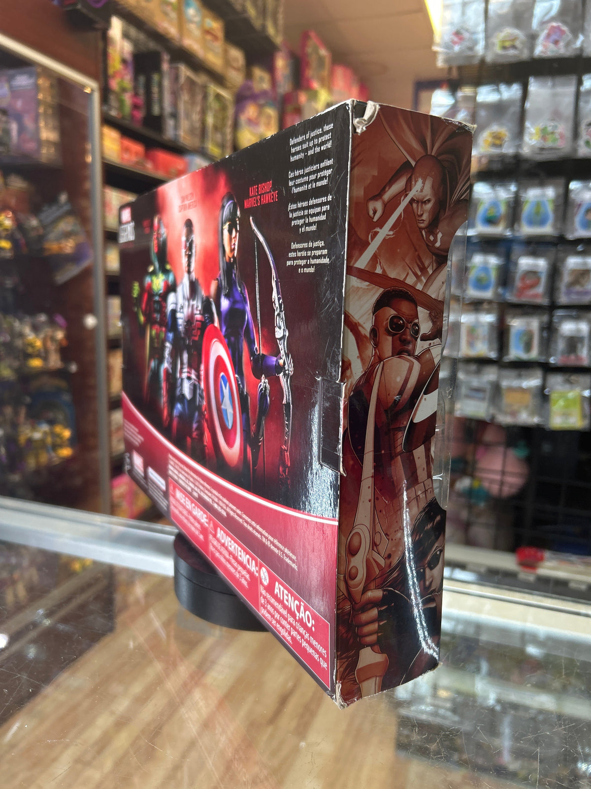 Avengers -Vision Bishop Captain America (Marvel Legends, Hasbro) *SEALED* product image 3, provided for visual reference and