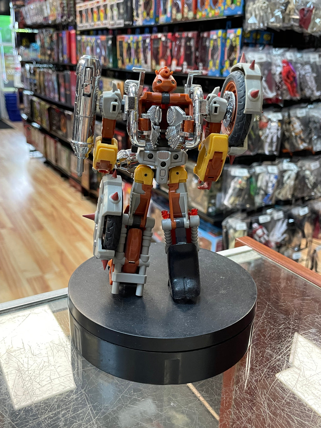 D02S Splinter Wreck-Gar (Transformers KO Third Party, DX9 Toys) COMPLETE product image 10, provided for visual reference and