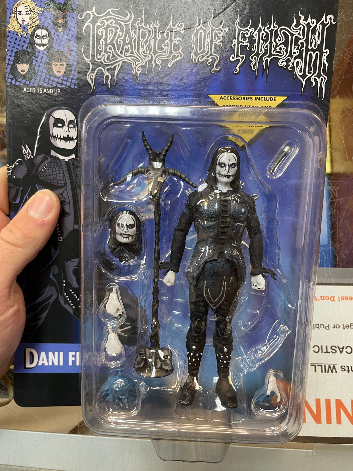 Dani Filth (Incendium Fig Biz, Cradle of Filth )SEALED product image 3, provided for visual reference and product detail