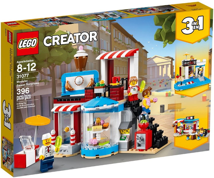 31077 Modular Sweet Surprises (Retired) (Certified Complete) product image 1, provided for visual reference and product