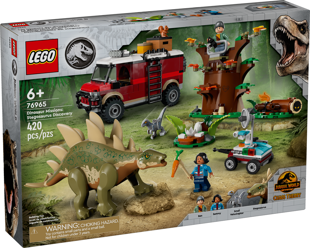 76965 LEGO Dinosaur Missions: Stegosaurus Discovery product image 3, provided for visual reference and product detail review