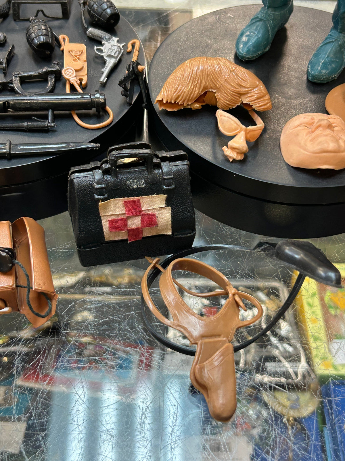Double Agent with Accessories (Vintage Mike Hazard, Marx Toys) Loose product image 6, provided for visual reference and
